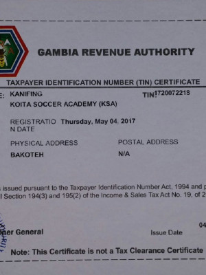 Gambia Revenue Authority 1440x1024